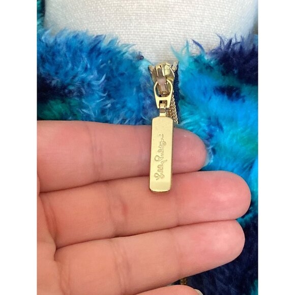 Lilly Pulitzer Keala Sherpa Popover Top Low Tide Navy Catty  Girls 12/14‎ XL - Picture 6 of 10